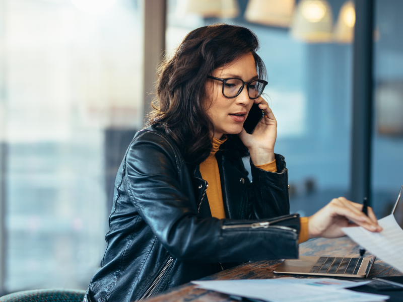 Dedicated medical billing specialist managing insurance denial appeals on the phone